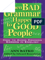 When Bad Grammar Happens To Good People (A4)