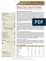 PT Ciptadana Sekuritas BEST - First Time Land Sold in 3Q21 After Zero Sales Last Year