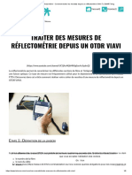 Mesure de Réflectométrie - Comment Traiter Les Résultats Depuis Un Réflectomètre VIAVI - SMART Blog