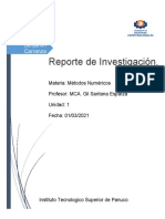 Actividad 1, Reporte de Investigacion