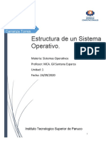 Estructura de un Sistema Operativo