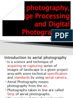 Aerial Photography, Image Processing and Digital Photogrametry