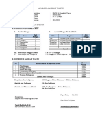 Analisis Alokasi Waktu