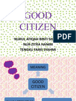 Good Citizen: Nurul Atiqah Binti Shakor Nur Zitra Hanim Tengku Faris Syahmi