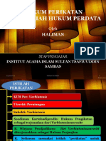 HUKUM PERIKATAN