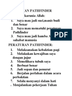 Perjanjian Pathfinder Dan Peraturan Pathfinder Yang Baru