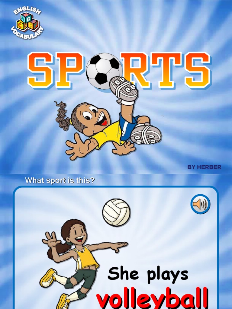 Sports Vocabulary for ESL Learners | PDF