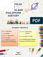 E-Portfolio in Readings and Philippine History (Lendionm)