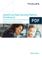 CipherTrust DataSecurity Platform Archtecture