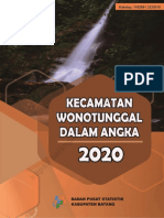 Kecamatan Wonotunggal Dalam Angka 2020