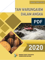 Kecamatan Warungasem Dalam Angka 2020