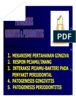 Pe 142 Slide Patogenesis Gingivitis Periodontitis