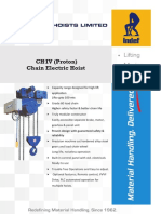 CHIV (Proton) Chain Electric Hoist