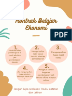 Kontrak Belajar Ekonomi