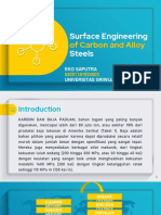 SURFACE ENGINEERING OF STEELS