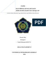 Paper Analisis Kasus Hukum Wanprestasi