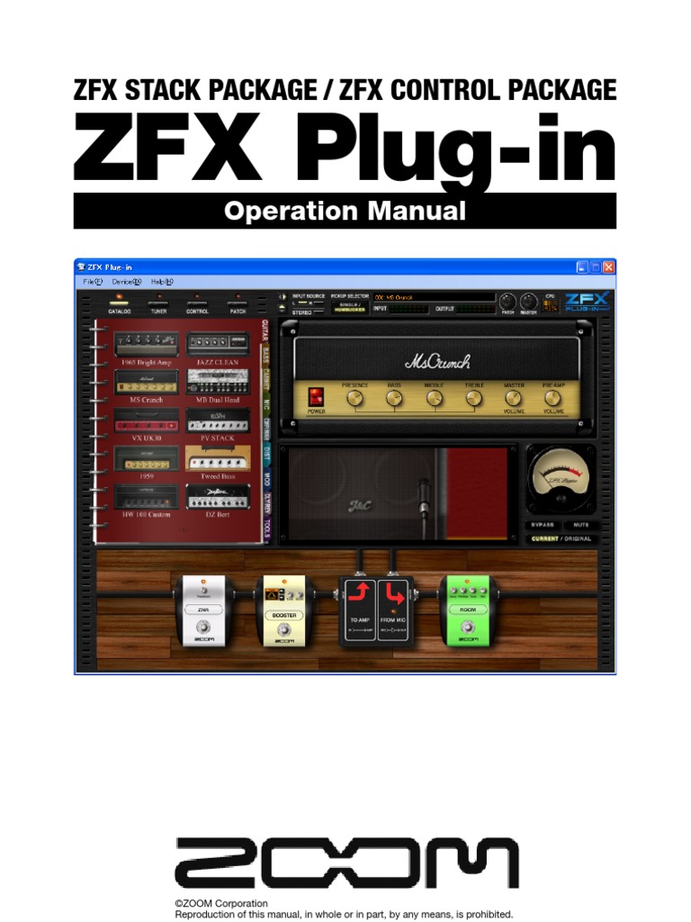 ZFX Plug-In Manual English | PDF | Computer Engineering | Electronics