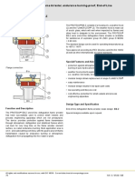 Deflagration Flame Arrester, Endurance Burning-Proof, End-of-Line Protego Eb-Z