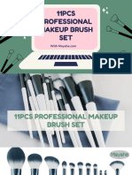 11 Pcs Professional Makeup Brush Set
