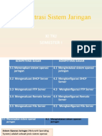 Kisi-Kisi Administrasi Sistem Jaringan