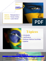 Políticas públicas para educação brasileira