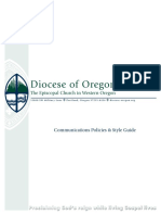 Diocese of Oregon Communcations Guide