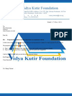 Vidya Kutir Foundation: Dated: 17-Nov-2021