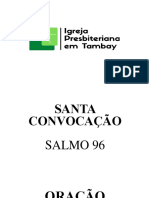 Culto Solene 07 11 2021