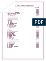 Daftar Harga Keperluan Persalinan