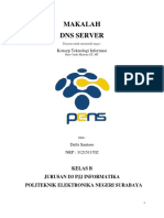Makalah Dns Server: Konsep Teknologi Informasi