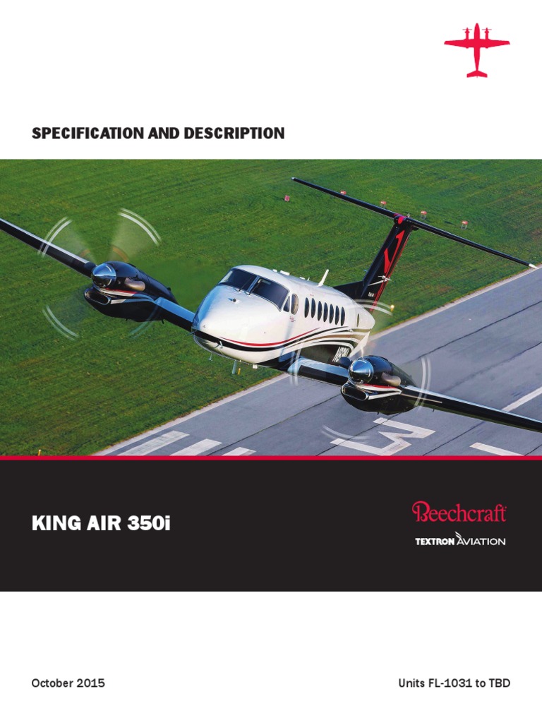 King Air 350i Specifications Overview | PDF