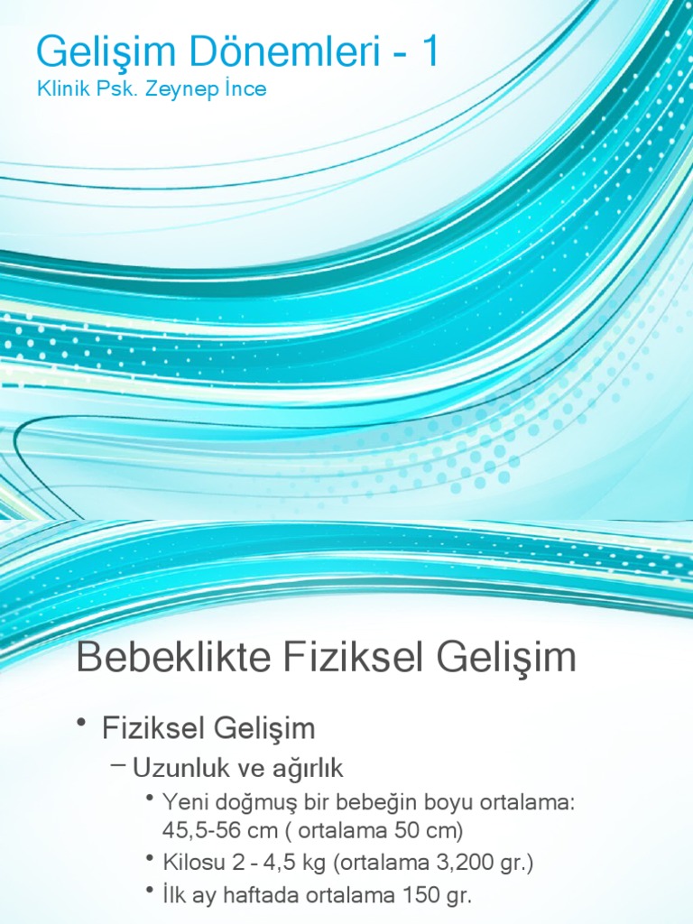 Gelişim Dönemleri - 1 | PDF