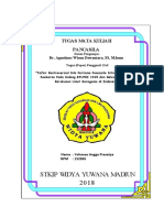 Stkip Widya Yuwana Madiun 2018: Tugas Mata Kuliah Pancasila