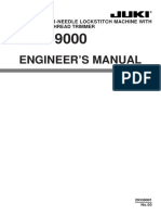 Engineer'S Manual: High-Speed 1-Needle Lockstitch Machine With Automatic Thread Trimmer