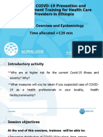 Session 1-Overview and Epidemiology of COIvD-19