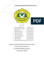 Makalah Radiographic Technique of Temporal Bone (Mastoid and Petrous) - Kelompok1 - Kelas D