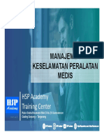 Manajemen Keselamatan Peralatan Medis Rev 01