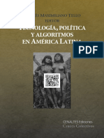 Tecnología Política y Algoritmos en América Latina