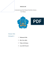 Makalah Pendidikan Jasmani dan Olahraga