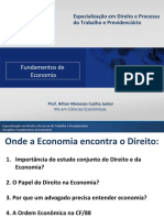 Direito e Economia encontram-se