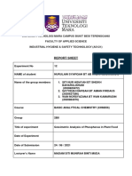 Gravimetric Analysis of Phosphorus in Plant Food