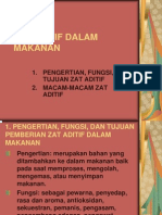 Zat Aditif Dalam Makanan PDF