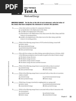 Physics Chapter Test