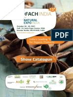Show Catalogue: India's Leading Trade Fair For Organic Products