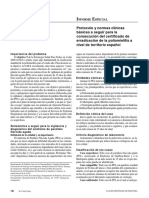 Protocolo y Normas Clínicas Básicas A Seguir para La Consecución Del Certificado de Erradicación de La Poliomielitis A Nivel de Territorio Español