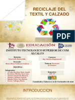 Reciclaje de Textiles y Calzados Equipo 6