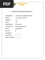 Ac Circuit Analysis Lab Manual 6