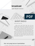 SKRIP RADIO: Menulis Naskah Siaran Radio