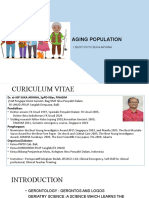 (PPT) Kuliah 14. Aging Process Dan Aging Population - Dr. Suka Aryana