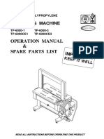 Operation Manual &: Strapping Machine